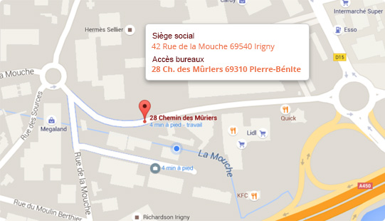 42 rue de la Mouche 69540 Irigny